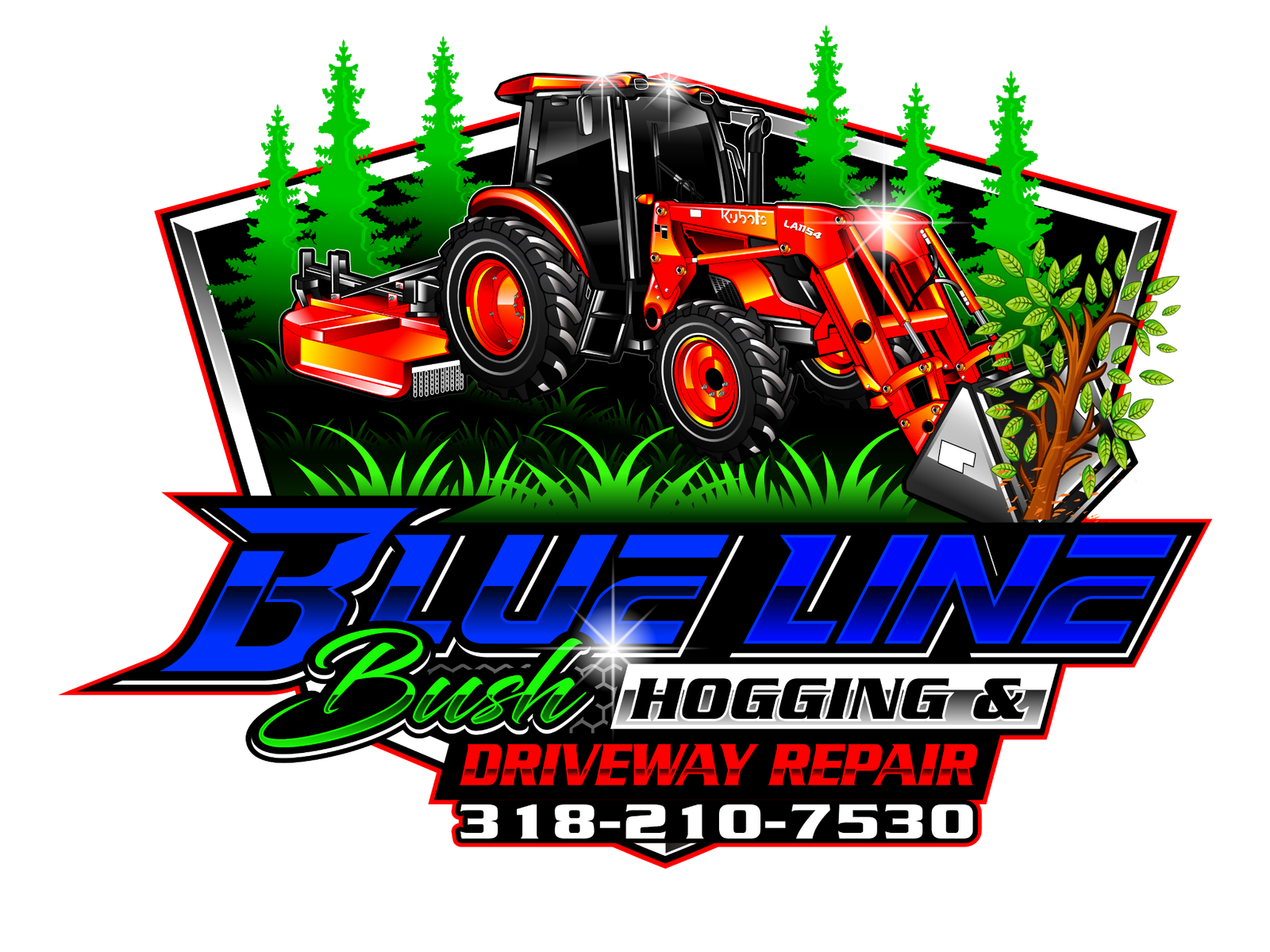 Blue Line Bush Hogging and Tractor Work